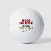 Balles De Golf TROU DANS UN golfeur (Devant)