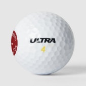 Balles De Golf Trou Futur Amusant En Un (Logo)