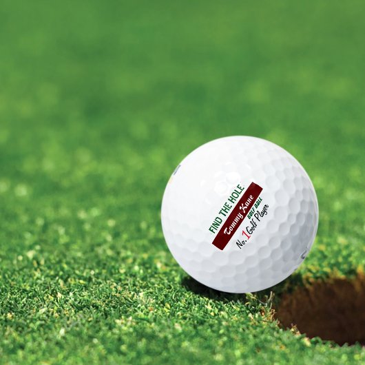 Balles De Golf trouver le trou personnalisé
