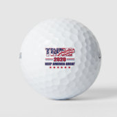 Balles De Golf Trump-2020-Keep-America-Great (Devant)