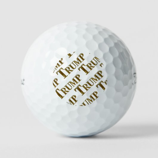 BALLES DE GOLF TRUMP 2024 (Recto)