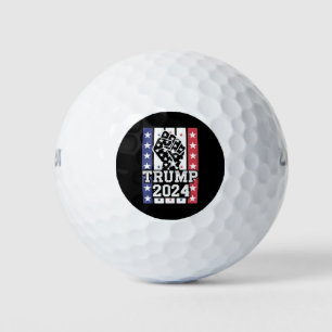 Balles De Golf Trump 2024 Poing Hors-la-loi Hillbilly J.D.Vance 2