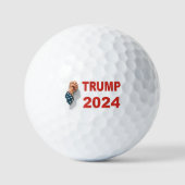 Balles De Golf Trump 2024 Tir aux USA (Recto)