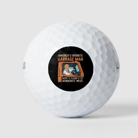 Balles De Golf Trump 45 47 États-Unis (Devant)