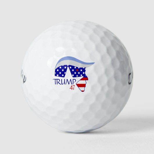 Balles de golf Trump 47 (Devant)