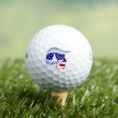 Balles De Golf Trump 47 Golf Balls (T-shirt Insitu)