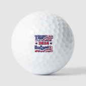 Balles De Golf Trump DeSantis 2024 (Recto)