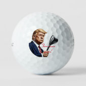 Balles De Golf Trump : Encore plus d'années de grandeur ! (Recto)