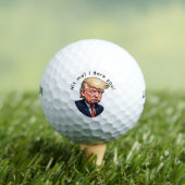 Balles De Golf Trump et personnalisation (T-shirt Insitu)