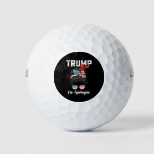 Balles De Golf Trump Girl No excuse pour l'élection présidentiell