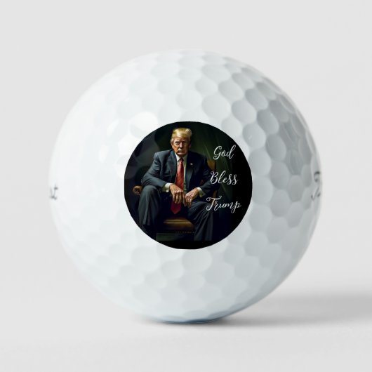 Balles De Golf Trump Golf (Recto)