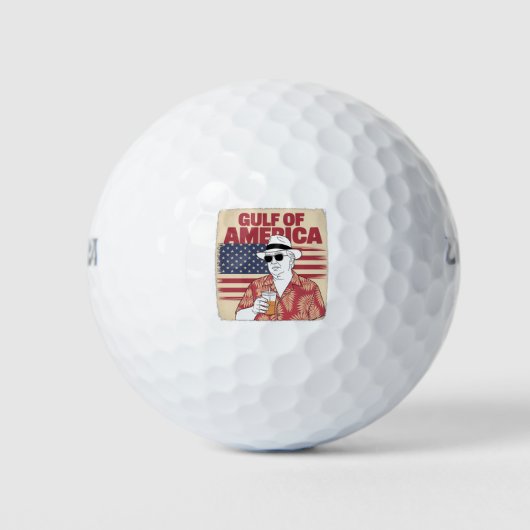 Balles De Golf Trump, le président Trump de l'Amérique du Golfe d (Devant)