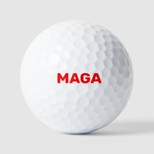 Balles De Golf Trump Maga 2024 (Recto)