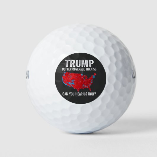 Balles De Golf Trump Meilleure Couverture Que 5G Pouvez-Vous Nous (Devant)