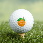 Balles De Golf Trump Orange Callaway Warbird (T-shirt Insitu)