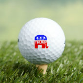 Balles De Golf Trump pour le président 2016 Elephant (T-shirt Insitu)