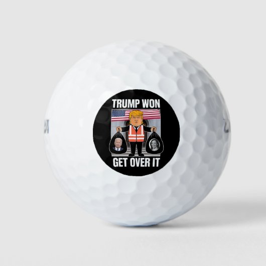 Balles De Golf Trump remporte l'élection Maga Won 2024 (Devant)
