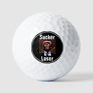 Balles De Golf Trump Sucker/Loser Golf Ball