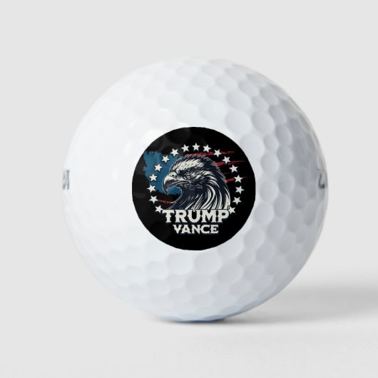 Balles De Golf Trump Vance (Devant)