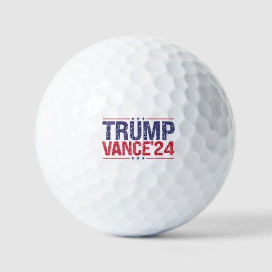 Balles De Golf Trump Vance 2024 (Recto)