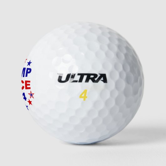 Balles De Golf Trump Vance 2024 (Logo)