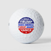 BALLES DE GOLF TRUMP VANCE 2024 (Devant)