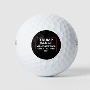 Balles De Golf Trump Vance 2024 Président JD Vance Vice MAGA