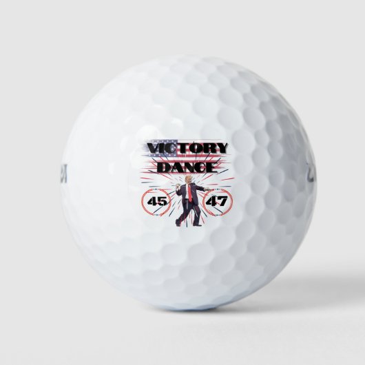 Balles De Golf Trump Wilson Golf Ball Victory (Devant)
