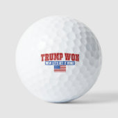 Balles De Golf Trump Won Now Let Get (Recto)