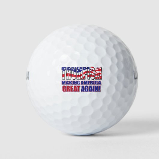 Balles De Golf Trumpisme (Devant)