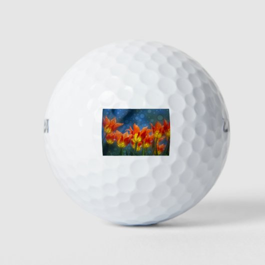 Balles De Golf Tulipes (Devant)