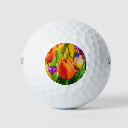 Balles De Golf Tulipes Enchantant (Devant)