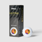 Balles De Golf Tulipes Enchantant (Emballage)