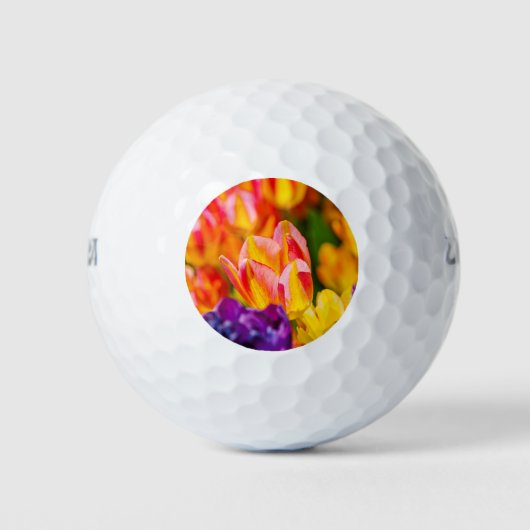 Balles De Golf Tulipes Enchantant (Devant)