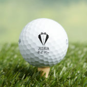 Balles De Golf Tuxedo Best Man (T-shirt Insitu)