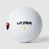 Balles de golf Two Hearts (Logo)