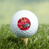Balles De Golf Tye Dye #4 Golf Balls (T-shirt Insitu)