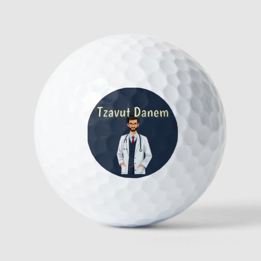 Balles de Golf Tzavut Danem (Recto)