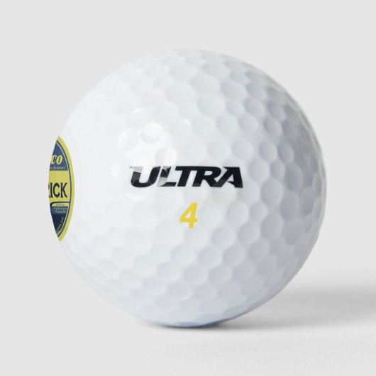 Balles De Golf Un Bizarre (Logo)
