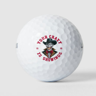 Balles De Golf Un cow-boy malicieux