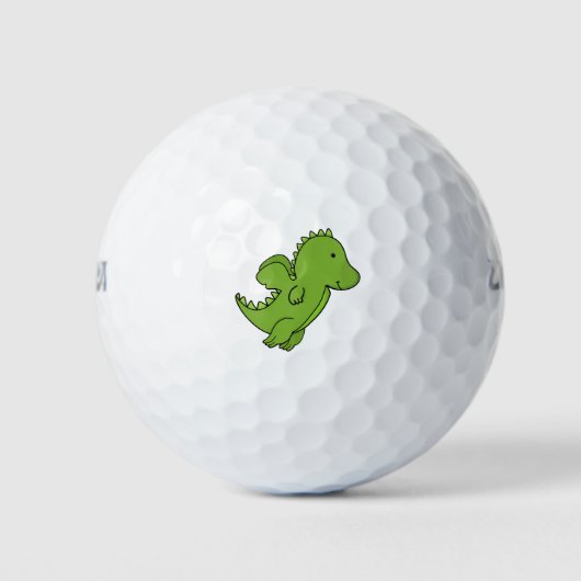 Balles De Golf Un dragon mignon (Devant)
