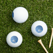 Balles De Golf Un nuage simple (Herbe in situ)