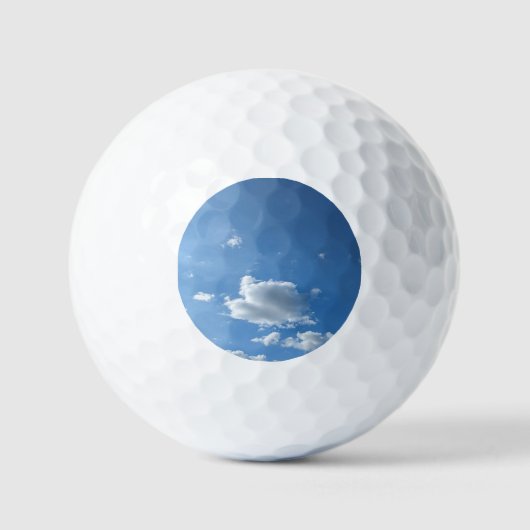 Balles De Golf Un nuage simple (Recto)