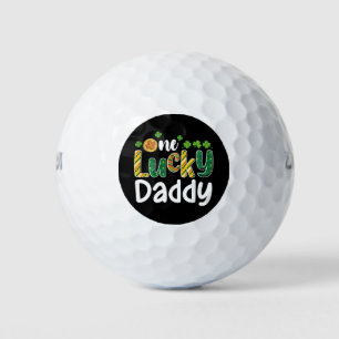 Balles De Golf Un papa chanceux qui correspond à la famille St Pa