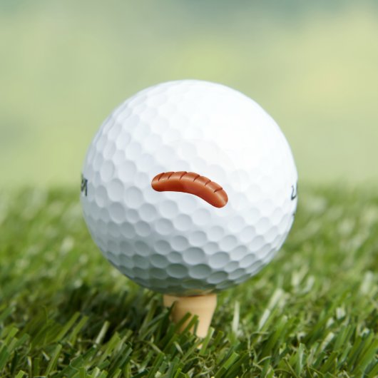 Balles De Golf Une saucisse (T-shirt Insitu)