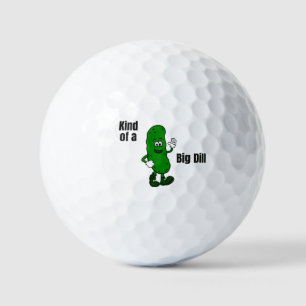 Balles De Golf Une sorte de Big Dill Golf Balls
