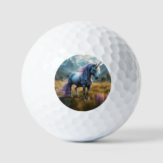 Balles De Golf Unicorne (Recto)
