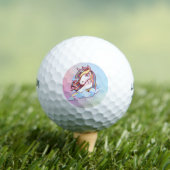 Balles De Golf Unicornes et Rainbows (T-shirt Insitu)