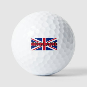Balles De Golf Union Jack Drapeau Angleterre via gbcnt
