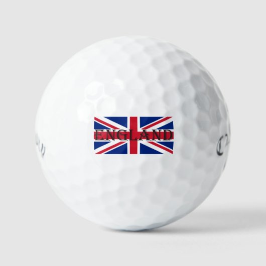 Balles De Golf Union Jack Flag England css gbt (Recto)